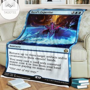 Game Mtg Magic The Gathering Barals Expertise Blanket