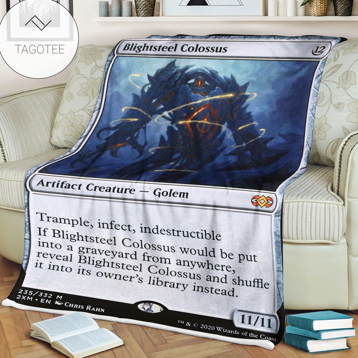 Game Mtg Magic The Gathering Blightsteel Colossus Blanket Game Mtg Magic The Gathering Blightsteel Colossus Blanket