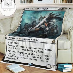 Game Mtg Magic The Gathering Captain Of The Watch Blanket Tagotee