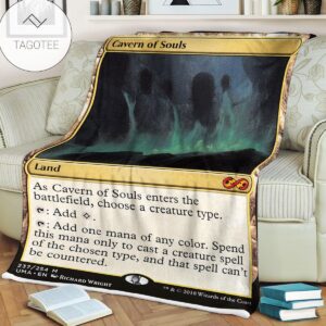 Game Mtg Magic The Gathering Cavern Of Souls Blanket