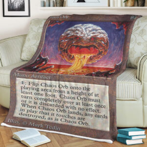 Game Mtg Magic The Gathering Chaos Orb Blanket