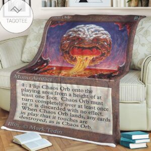 Game Mtg Magic The Gathering Chaos Orb Blanket Tagotee