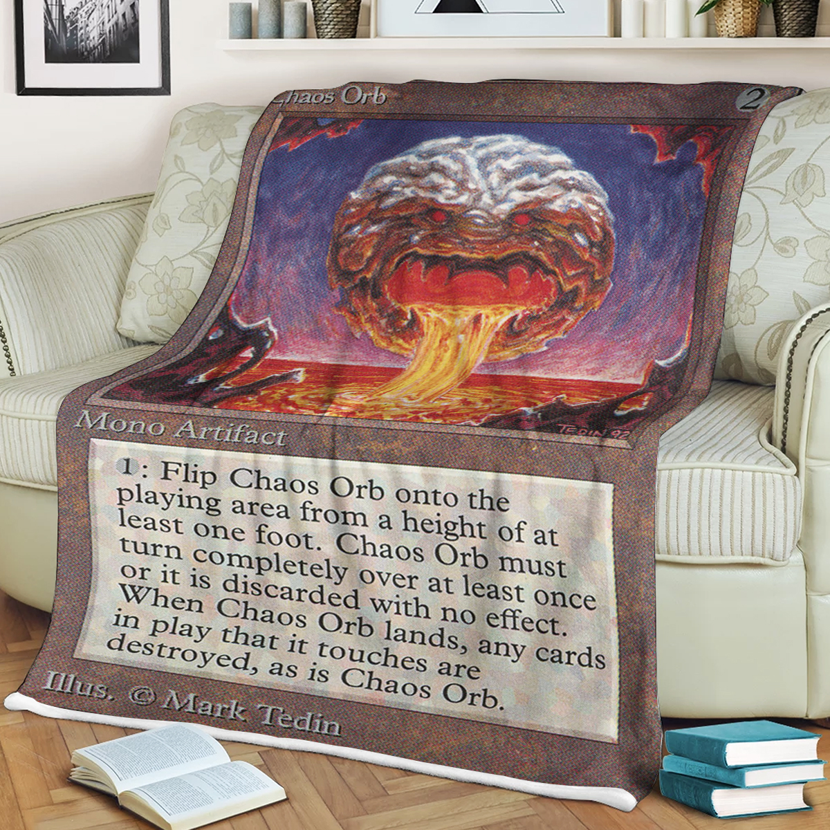 Game Mtg Magic The Gathering Chaos Orb Blanket Game Mtg Magic The Gathering Chaos Orb Blanket