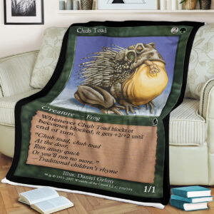 Game Mtg Magic The Gathering Chub Toad Blanket 2