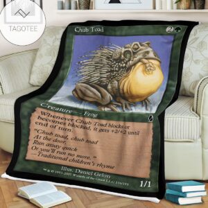 Game Mtg Magic The Gathering Chub Toad Blanket