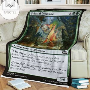 Game Mtg Magic The Gathering Colossal Dreadmaw Blanket