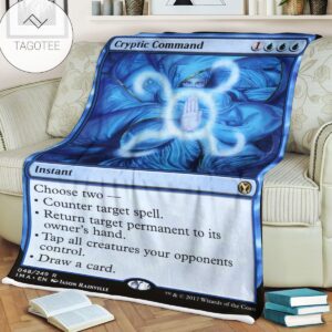 Game Mtg Magic The Gathering Cryptic Command Blanket