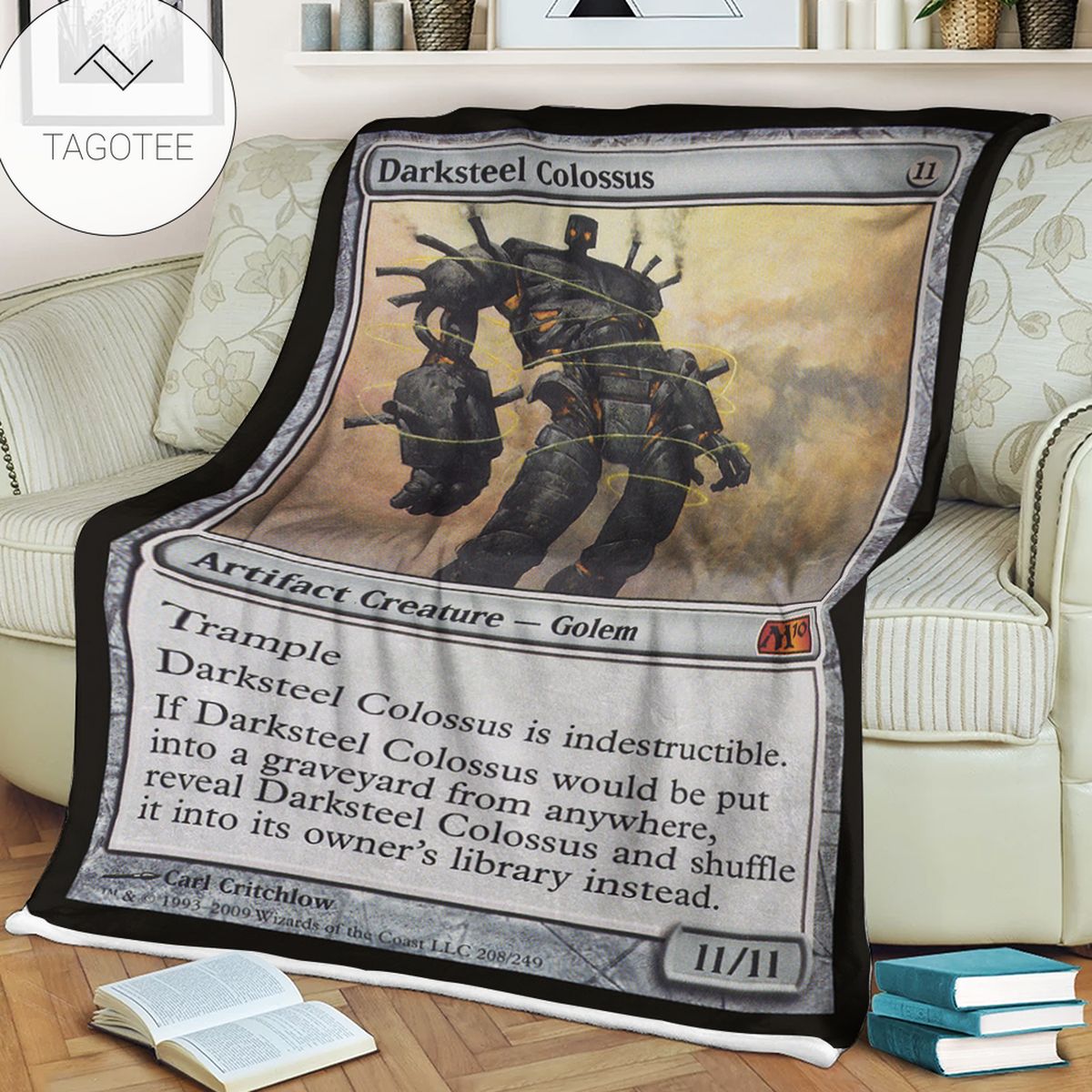 Game Mtg Magic The Gathering Darksteel Colossus Blanket Game Mtg Magic The Gathering Darksteel Colossus Blanket