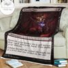 Game Mtg Magic The Gathering Demonic Tutor Soft Blanket 2