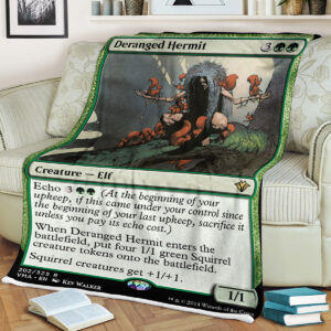 Game Mtg Magic The Gathering Deranged Hermit Blanket