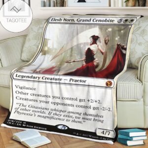 Game Mtg Magic The Gathering Elesh Norn Grand Cenobite Blanket