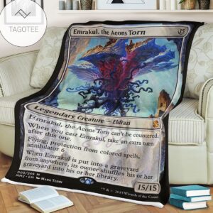 Game Mtg Magic The Gathering Emrakul The Aeons Torn Soft Blanket