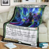 Game Mtg Magic The Gathering Esikagod Of The Tree Sherpa Blanket 2