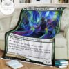 Game Mtg Magic The Gathering Esikagod Of The Tree Sherpa Blanket