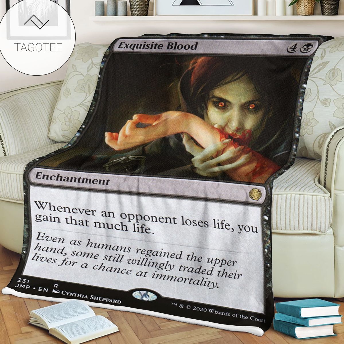 Game Mtg Magic The Gathering Exquisite Blood Blanket Game Mtg Magic The Gathering Exquisite Blood Blanket