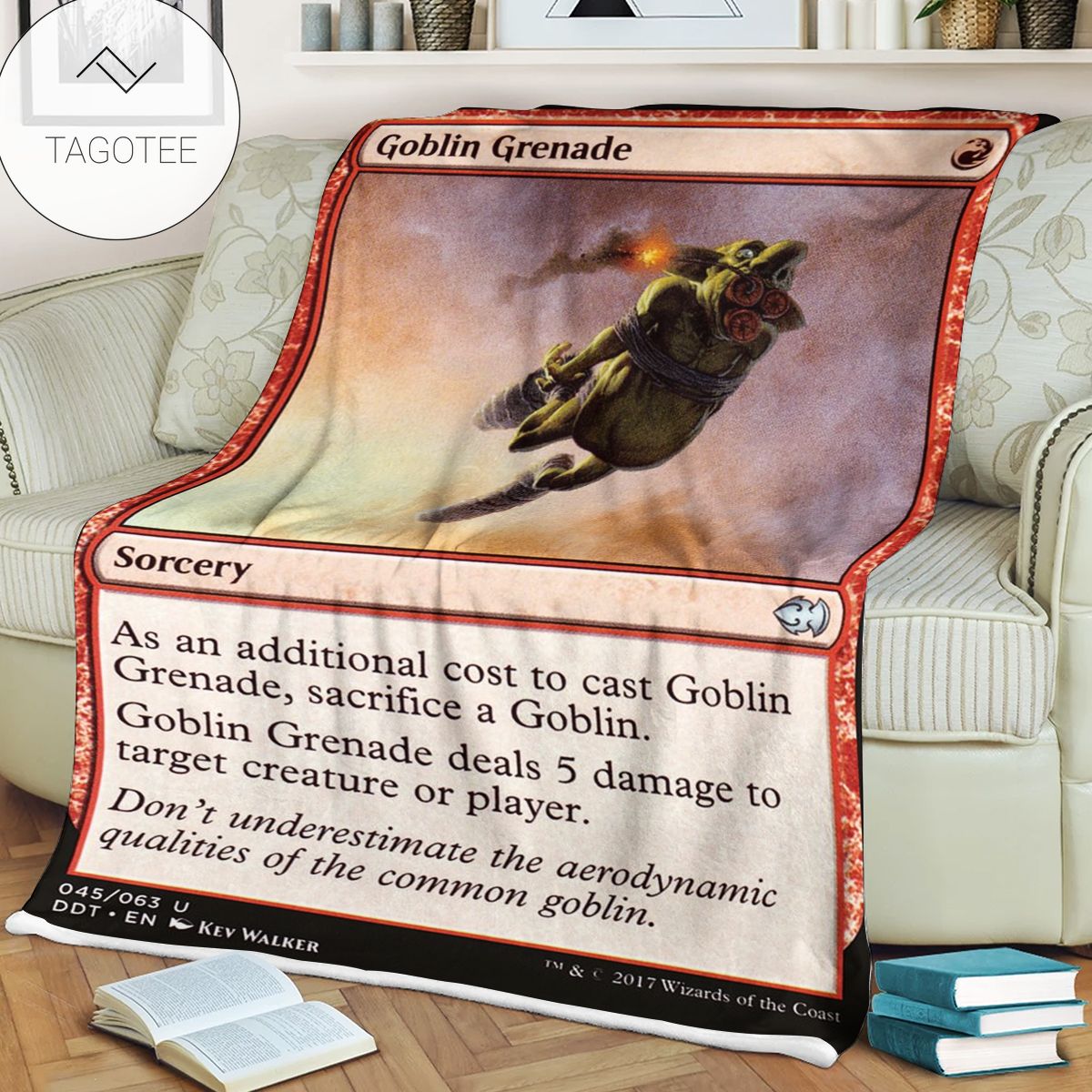 Game Mtg Magic The Gathering Goblin Grenade Blanket Game Mtg Magic The Gathering Goblin Grenade Blanket