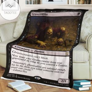 Game Mtg Magic The Gathering Gravecrawler Blanket Tagotee