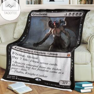 Game Mtg Magic The Gathering Griselbrand Blanket Tagotee
