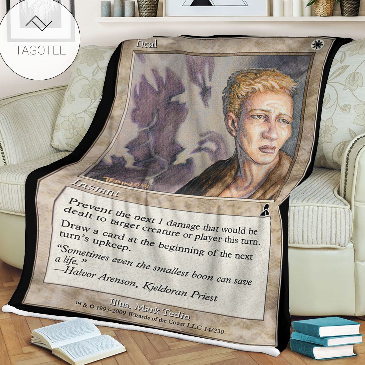 Game Mtg Magic The Gathering Heal Sherpa Blanket Game Mtg Magic The Gathering Heal Sherpa Blanket