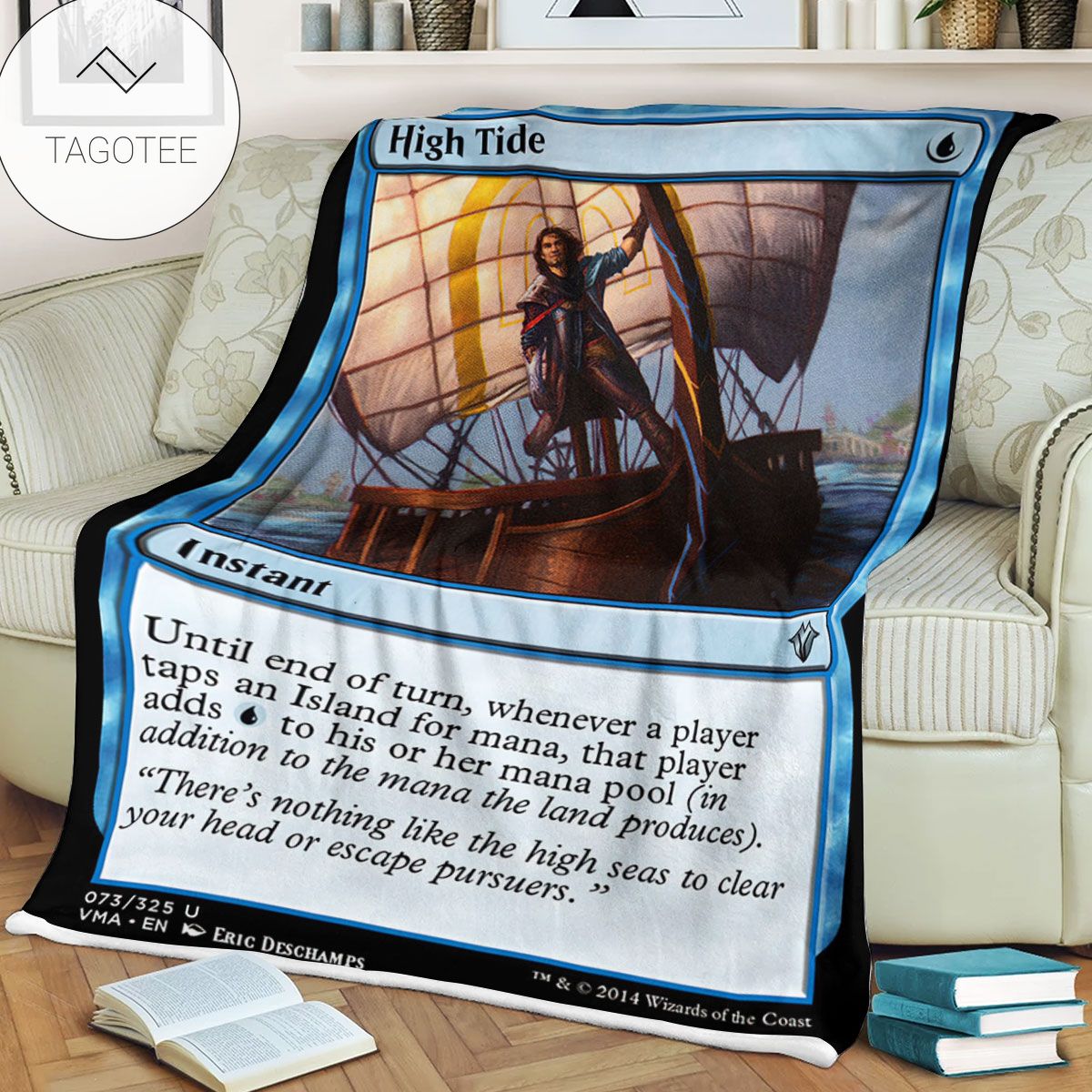 Game Mtg Magic The Gathering High Tide Sherpa Blanket Game Mtg Magic The Gathering High Tide Sherpa Blanket