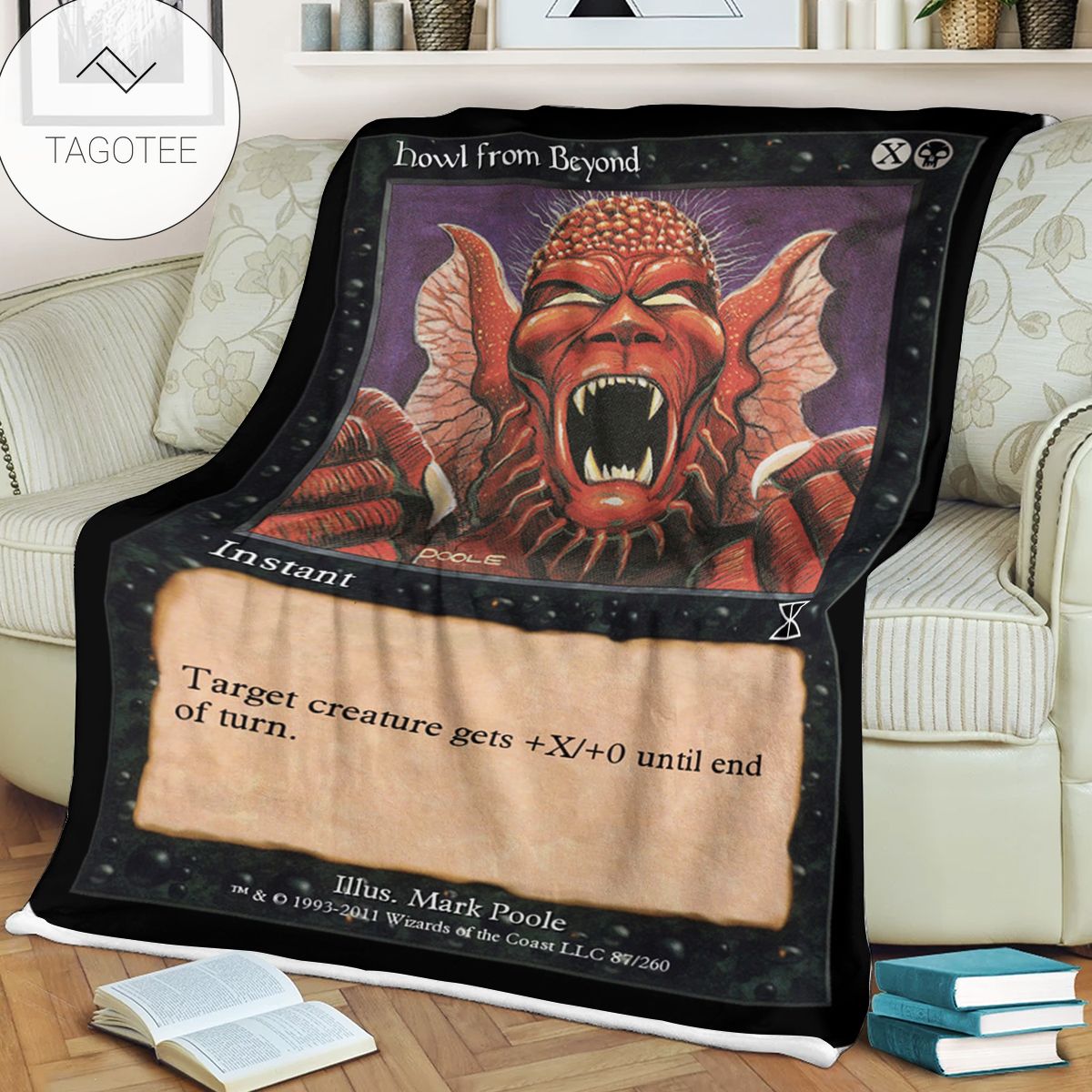 Game Mtg Magic The Gathering Howl From Beyond Blanket Tagotee Game Mtg Magic The Gathering Howl From Beyond Blanket Tagotee