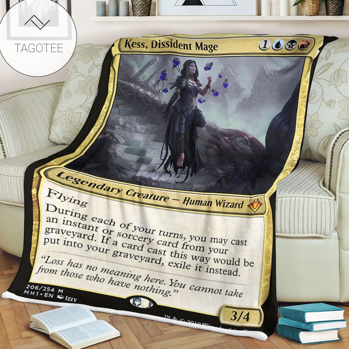 Game Mtg Magic The Gathering Kess Dissident Mage Sherpa Blanket Tagotee Game Mtg Magic The Gathering Kess Dissident Mage Sherpa Blanket Tagotee