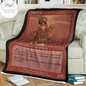 Game Mtg Magic The Gathering Kris Mage Blanket