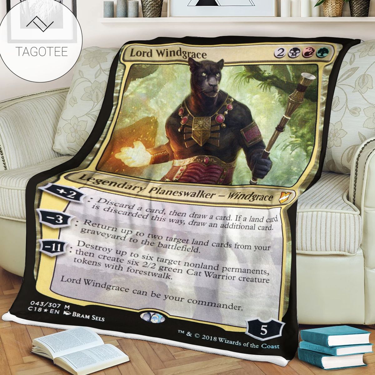 Game Mtg Magic The Gathering Lord Windgrace Blanket Game Mtg Magic The Gathering Lord Windgrace Blanket