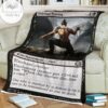 Game Mtg Magic The Gathering M21 105 Infernal Scarring Fleece Blanket