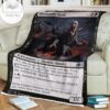 Game Mtg Magic The Gathering M21 122 Silversmote Ghoul Fleece Blanket