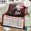 Game Mtg Magic The Gathering M21 148 Goblin Wizardry Fleece Blanket