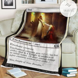 Game Mtg Magic The Gathering M21 16 Dub Fleece Blanket