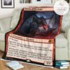 Game Mtg Magic The Gathering M21 164 Terror Of The Peaks Fleece Blanket