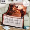 Game Mtg Magic The Gathering M21 170 Unleash Fury Fleece Blanket
