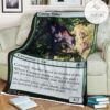 Game Mtg Magic The Gathering M21 175 Canopy Stalker Fleece Blanket Tagotee