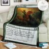 Game Mtg Magic The Gathering M21 189 Hunter S Edge Fleece Blanket Tagotee