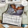 Game Mtg Magic The Gathering M21 20 Gale Swooper Fleece Blanket Tagotee