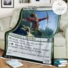 Game Mtg Magic The Gathering M21 206 Skyway Sniper Fleece Blanket