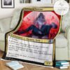 Game Mtg Magic The Gathering M21 219 Indulging Patrician Fleece Blanket