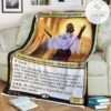 Game Mtg Magic The Gathering M21 222 Niambi Esteemed Speaker Fleece Blanket Tagotee