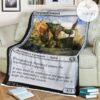 Game Mtg Magic The Gathering M21 231 Forgotten Sentinel Fleece Blanket