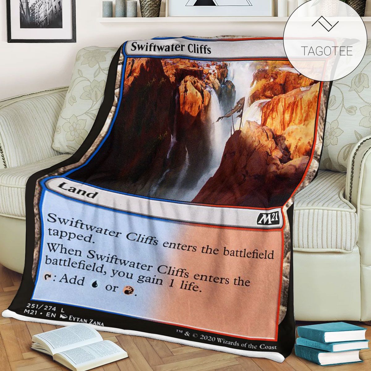 Game Mtg Magic The Gathering M21 251 Swiftwater Cliffs Fleece Blanket Tagotee Game Mtg Magic The Gathering M21 251 Swiftwater Cliffs Fleece Blanket Tagotee