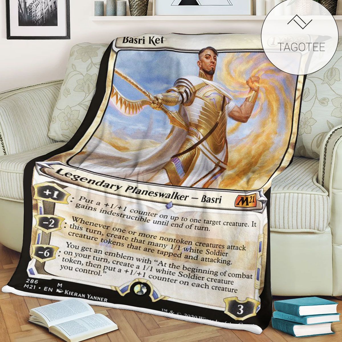 Game Mtg Magic The Gathering M21 286 Basri Ket Fleece Blanket Tagotee Game Mtg Magic The Gathering M21 286 Basri Ket Fleece Blanket Tagotee