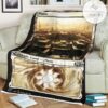 Game Mtg Magic The Gathering M21 309 Plains Fleece Blanket