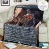 Game Mtg Magic The Gathering M21 319 Solemn Simulacrum Fleece Blanket Tagotee