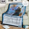 Game Mtg Magic The Gathering M21 325 Historian Of Zhalfir Fleece Blanket