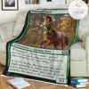 Game Mtg Magic The Gathering M21 339 Wildwood Patrol Fleece Blanket Tagotee