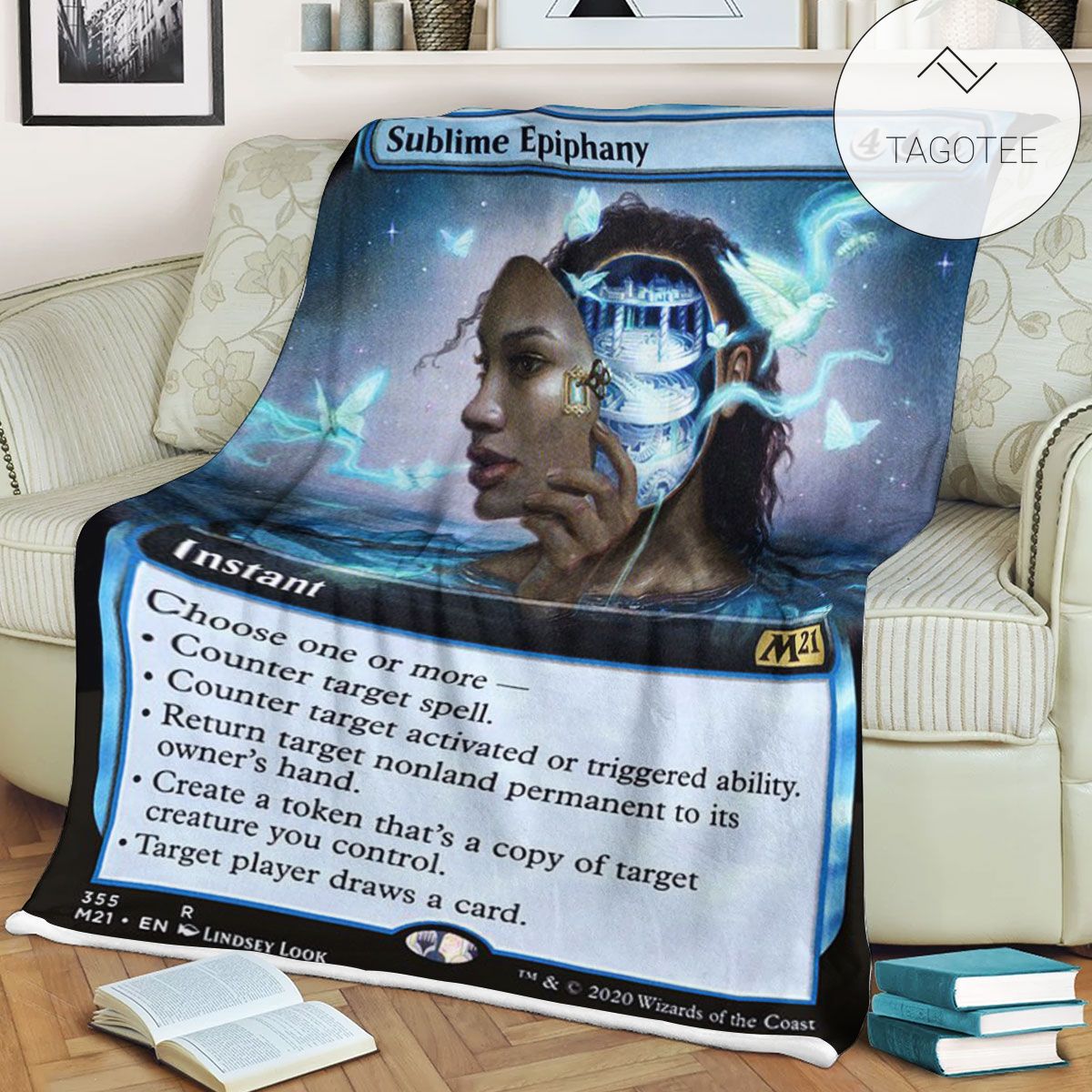 Game Mtg Magic The Gathering M21 355 Sublime Epiphany Fleece Blanket Tagotee Game Mtg Magic The Gathering M21 355 Sublime Epiphany Fleece Blanket Tagotee