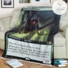 Game Mtg Magic The Gathering M21 378 Sporeweb Weaver Fleece Blanket