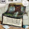 Game Mtg Magic The Gathering M21 386 Fabled Passage Fleece Blanket Tagotee